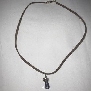 very cute blue quartz choker💫